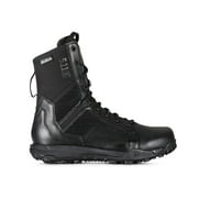 5.11 Work Gear Mens A/T All-Terrain 8 Waterproof Leather Side Zip Boots, Black, 7 Regular, Style 12444